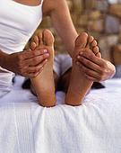 foot massage technique