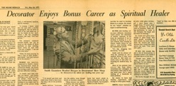 60's Newspaper Story on Lew Smith