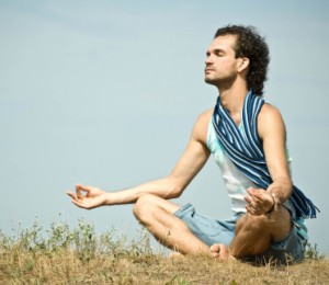 Young Man Meditating