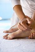 foot reflexology and massage